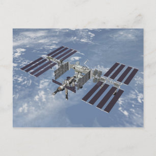 Carte postale / Station spatiale internationale