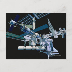 Carte Postale Station spatiale internationale 3