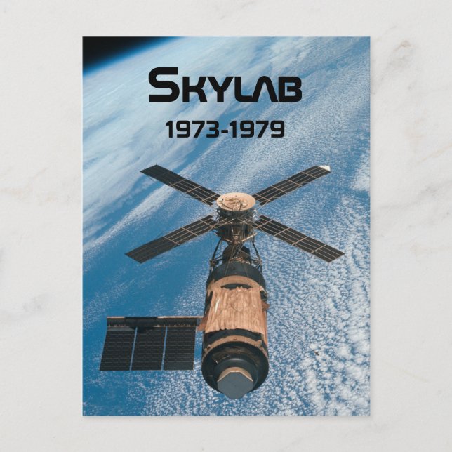 Carte Postale Station spatiale Skylab (Devant)