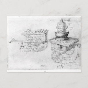 Carte Postale Stations de bière à bière et de vin chaud pour Aîn