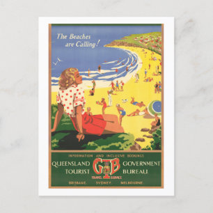 Carte Postale Stations de surf - Australie