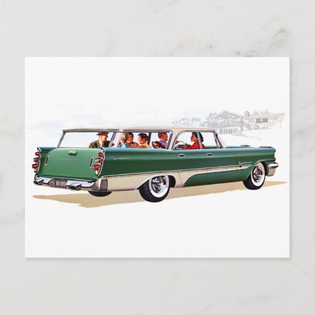 Carte Postale Stationwagon 1957 (Devant)