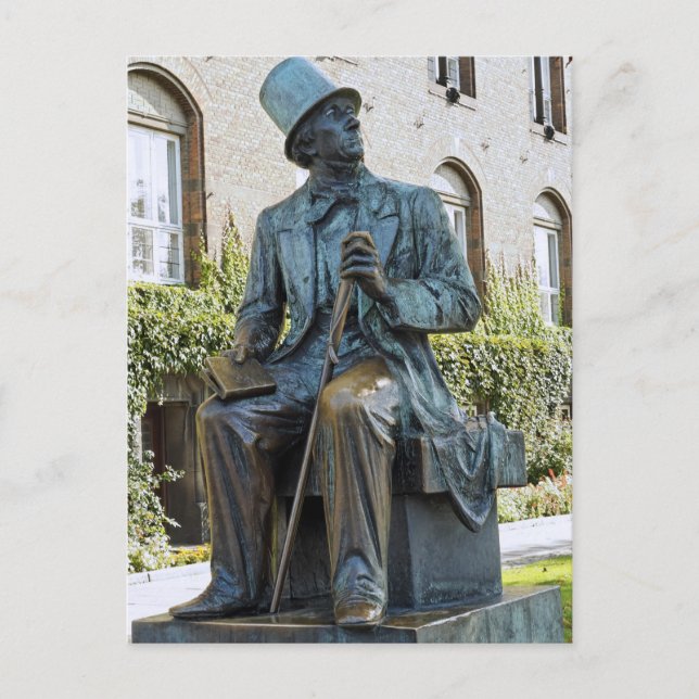 Carte Postale Statue (Devant)