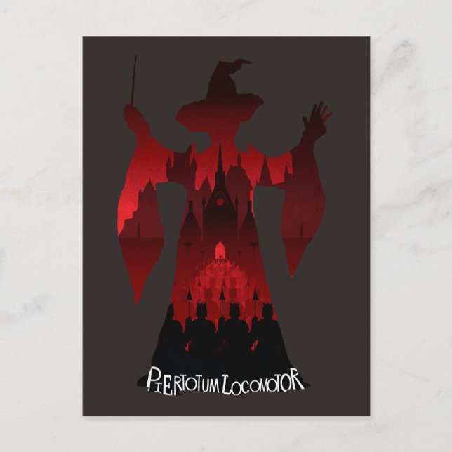 Carte Postale Statue Army de Harry Potter | de professeur (Devant)