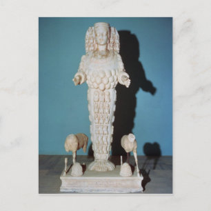 Carte Postale Statue d'Artémis avec Chiens de Chasse, c.AD 135-7