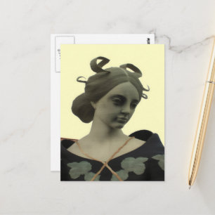 Carte Postale Statue de dame
