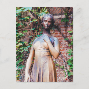 Carte Postale Statue de Juliette, Vérone, Italie