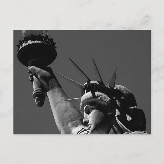 Carte Postale Statue de la Liberté (Devant)