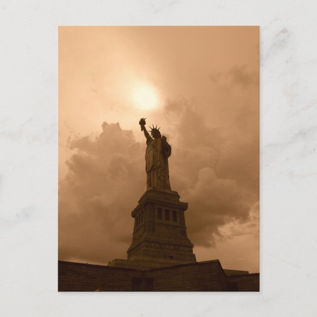Carte Postale Statue de la Liberté (Devant)