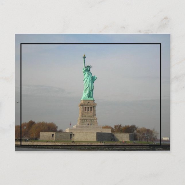 Carte postale Statue de la Liberté (Devant)