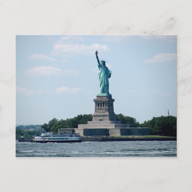 Carte Postale Statue de la liberté (Devant)