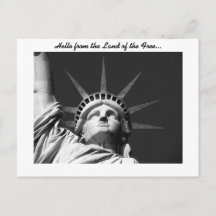 Carte postale Statue de la Liberté