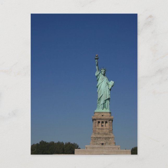 Carte Postale Statue de la liberté (Devant)