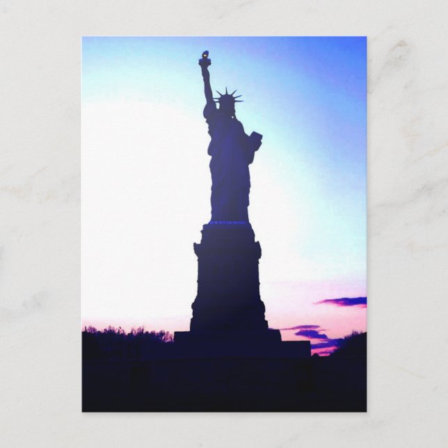Carte Postale Statue de la Liberté (Devant)