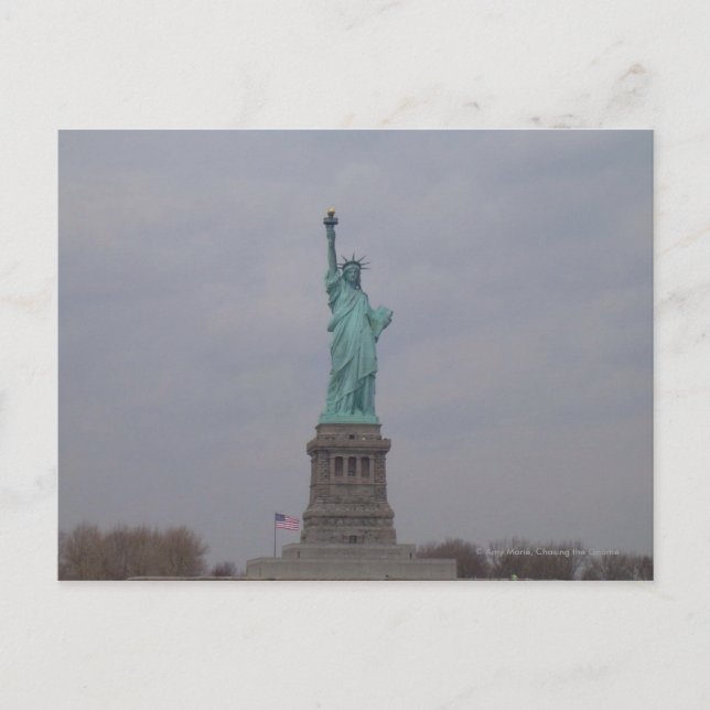 Carte Postale Statue de la Liberté (Devant)