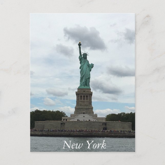 Carte postale Statue de la Liberté (Devant)