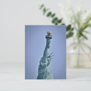 Carte Postale Statue de la Liberté de New York City Voyage Vinta