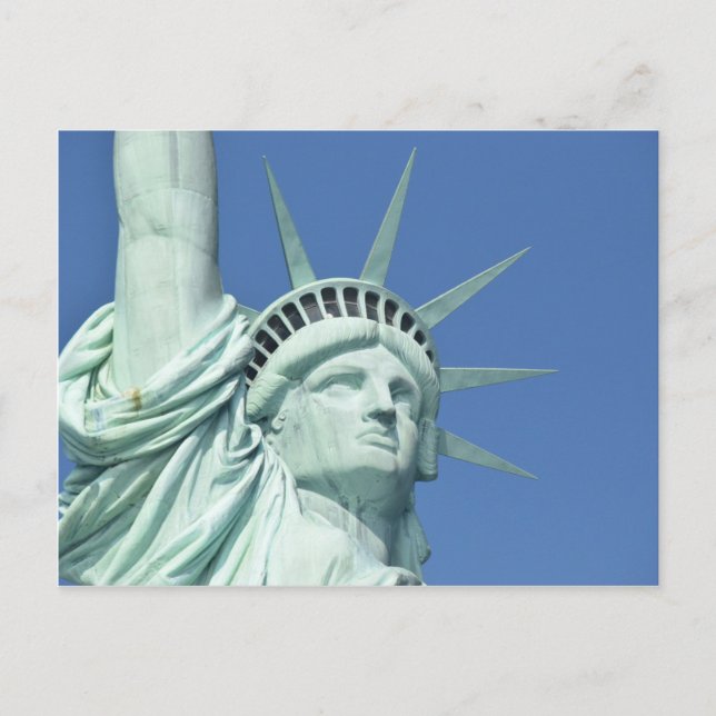 Carte Postale Statue de la Liberté - New York - (Devant)
