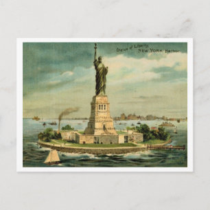 Carte Postale Statue de la Liberté, New York 1906 Vintage