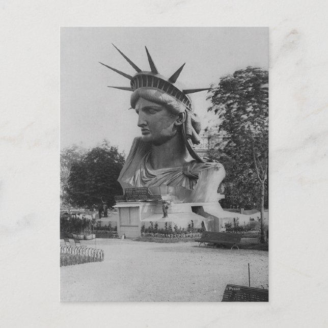 Carte Postale Statue de la Liberté - Paris Park (Devant)