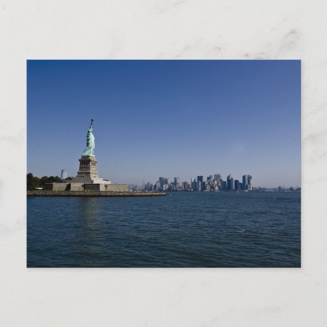 carte postale statue de liberté (Devant)