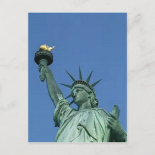 CARTE POSTALE STATUE DE LIBERTÉ DE NEW YORK