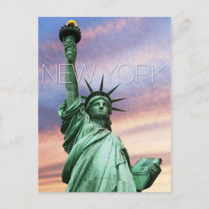 Carte Postale statue de liberté new york