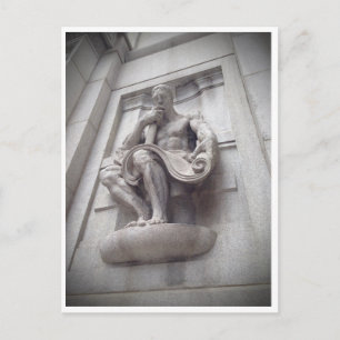 Carte Postale Statue de l'immeuble Cook County