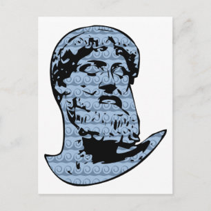 Carte Postale Statue de Poseidon