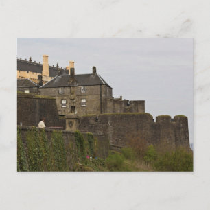 Carte Postale Statue de Robert le Bruce au château de Stirling