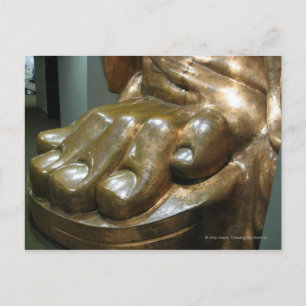 Carte Postale Statue des orteils de la liberté