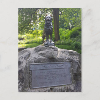 Carte Postale Statue du Balto à Central Park