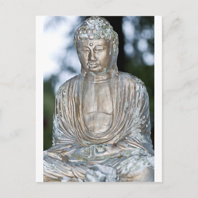 Carte Postale Statue du Bouddha d'or (Devant)