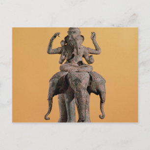 Carte Postale Statue du Dieu hindou Ganesh
