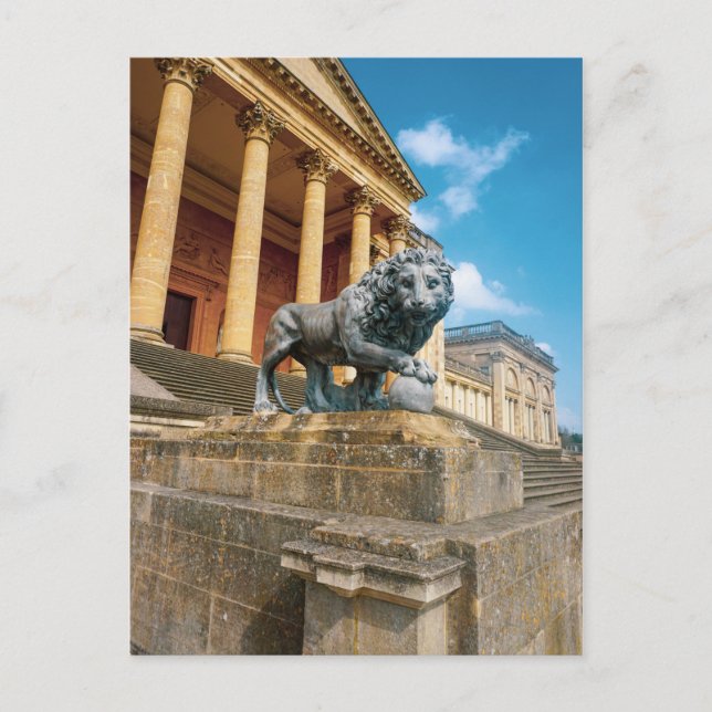 Carte Postale Statue du lion (Devant)