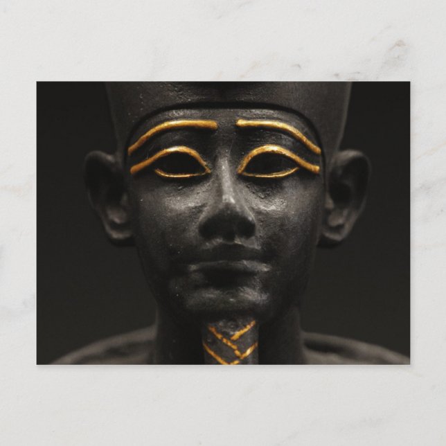 Carte Postale Statue égyptienne d'Osiris (Devant)