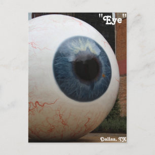Carte Postale Statue oculaire n° 2