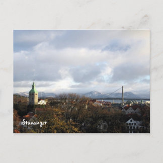 Carte Postale Stavanger, Norvège