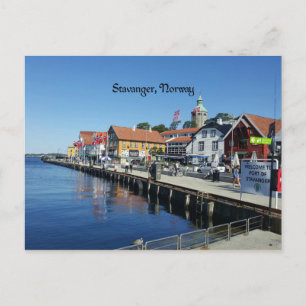 Carte Postale Stavanger, Norvège
