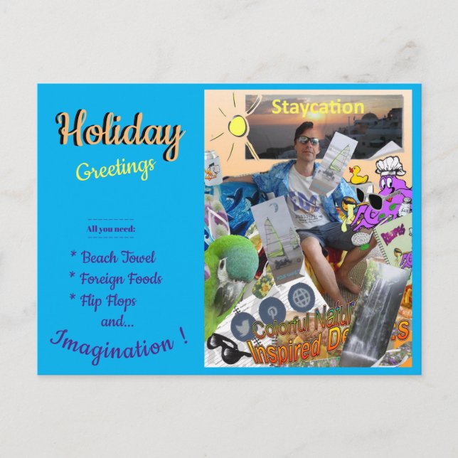 Carte postale Stayage 'Holiday Greming' (Devant)