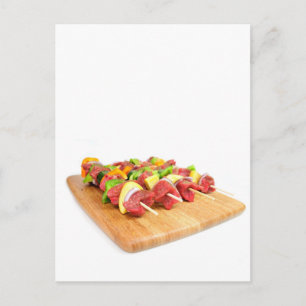 Carte Postale Steak Kabob