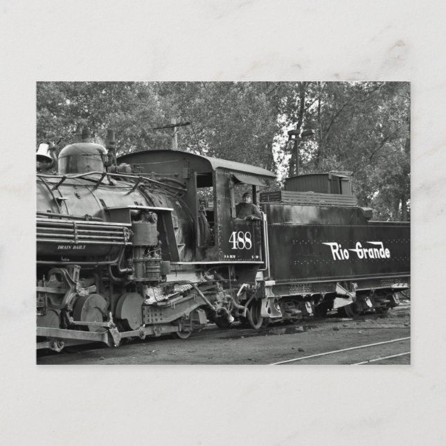 Carte Postale Steam Locomotive Baldwin Cumbres and Toltec (Devant)