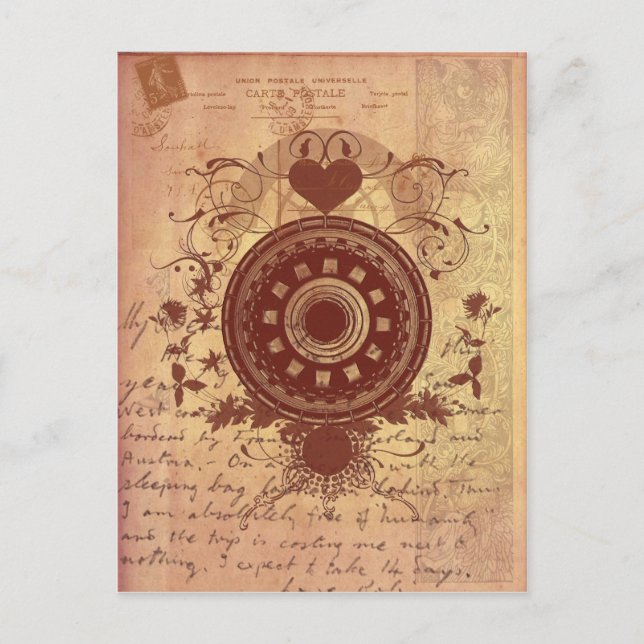 Carte postale Steampunk (Devant)