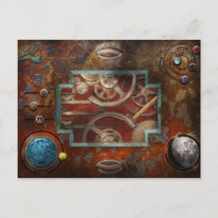 Carte Postale Steampunk - Boîte de Pandore