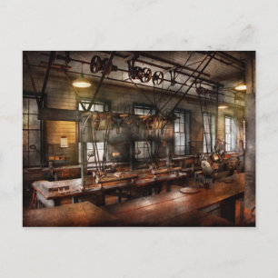 Carte Postale Steampunk - L'Atelier