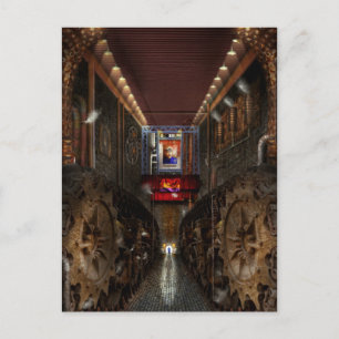 Carte Postale Steampunk - Société dystopique