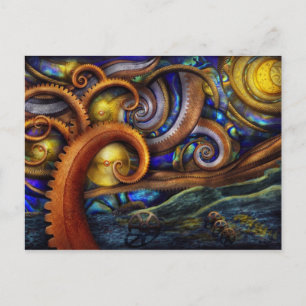 Carte Postale Steampunk - Starry night