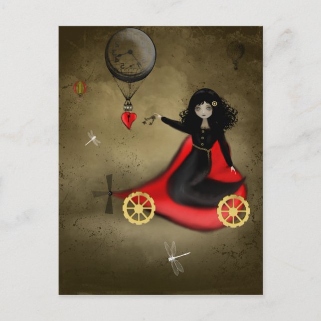 Carte postale Steampunk Valentine (Devant)