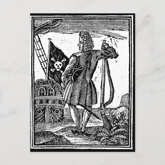 Carte Postale Stede Bonnet (Devant)