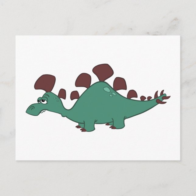 Carte Postale Stegosaurus (Devant)